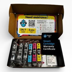 564XL HP Compatible Printer Ink